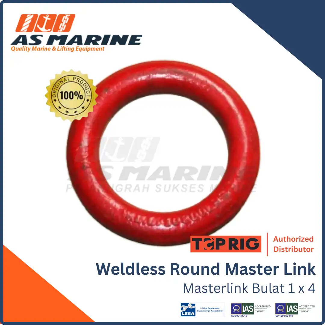 Weldless Round Master Link / Masterlink Round 1 x 4 TOPRIG